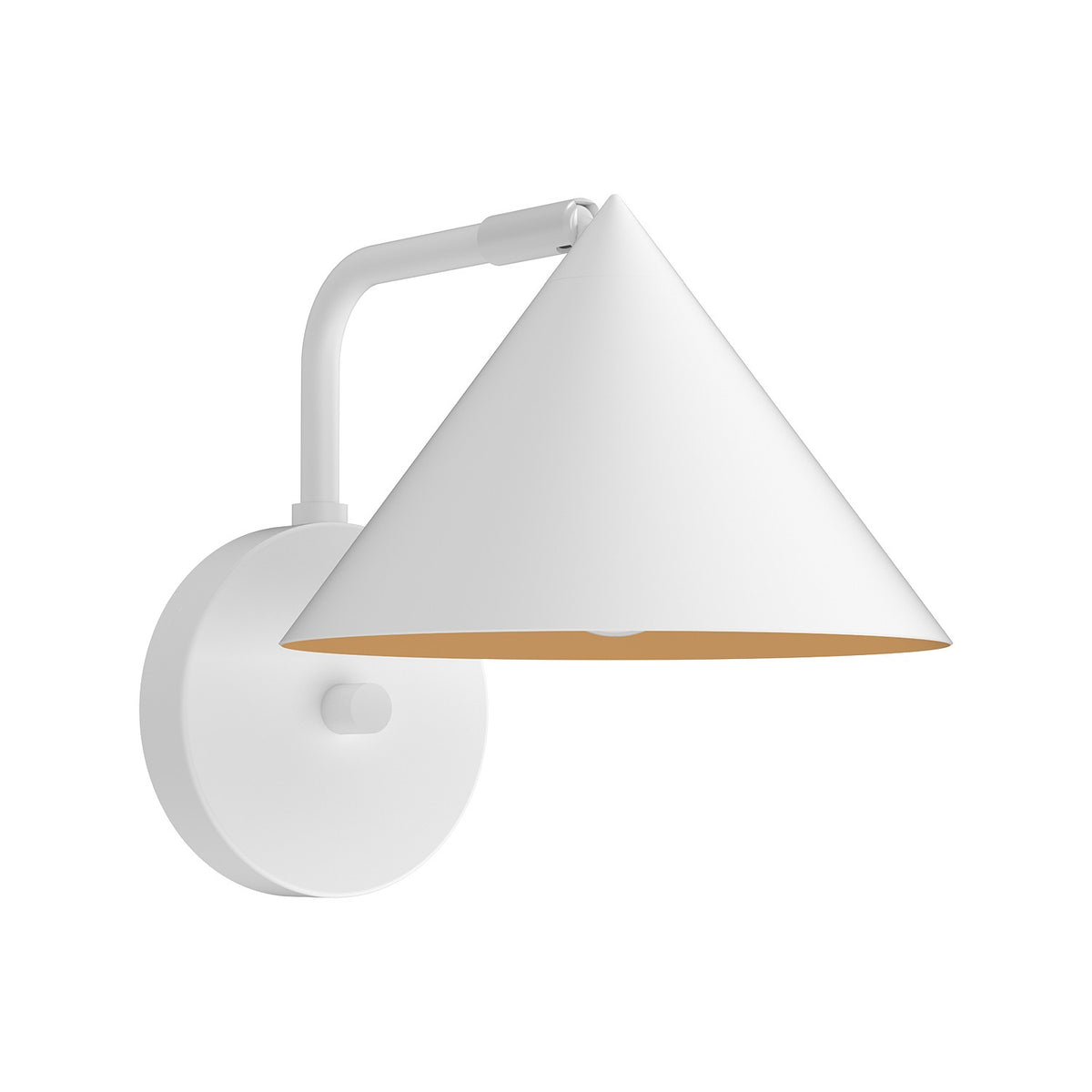 Alora Canada - WV485007WH - One Light Wall Sconce - Remy - White