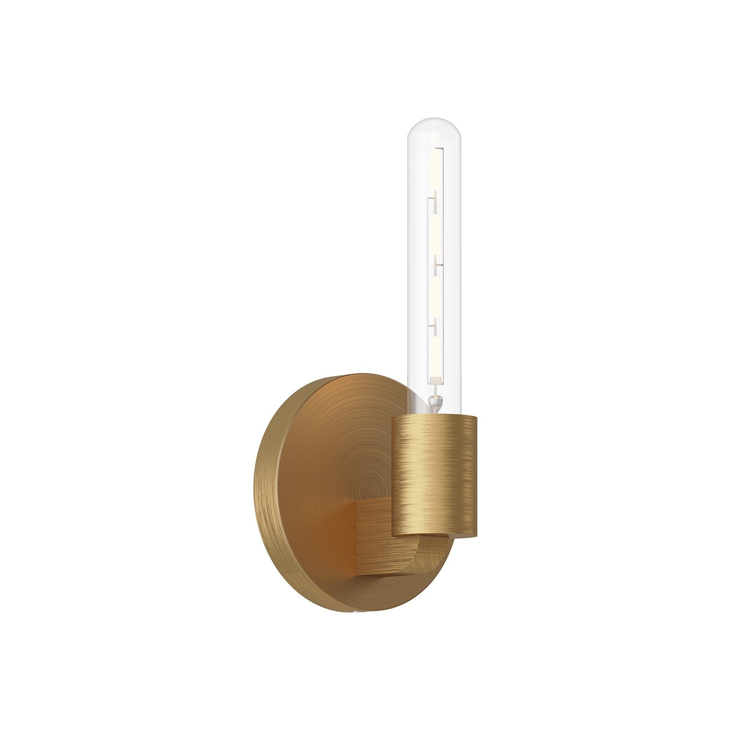 Alora Canada - WV607201AG - One Light Wall Sconce - Claire - Aged Gold