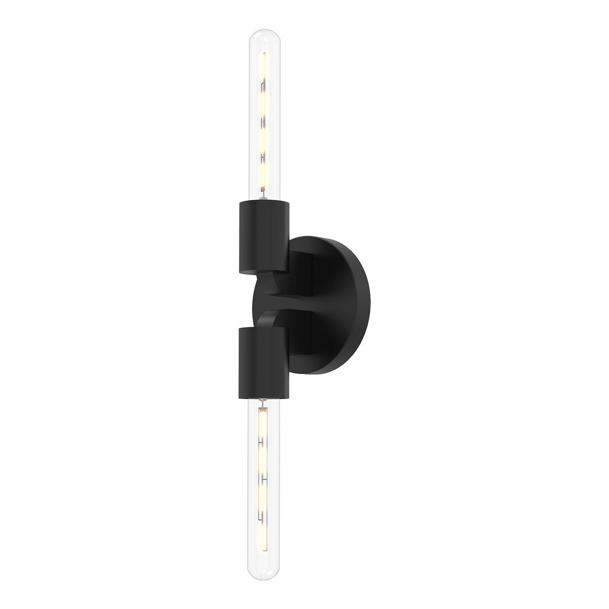 Alora Canada - WV607202MB - Two Light Wall Sconce - Claire - Matte Black
