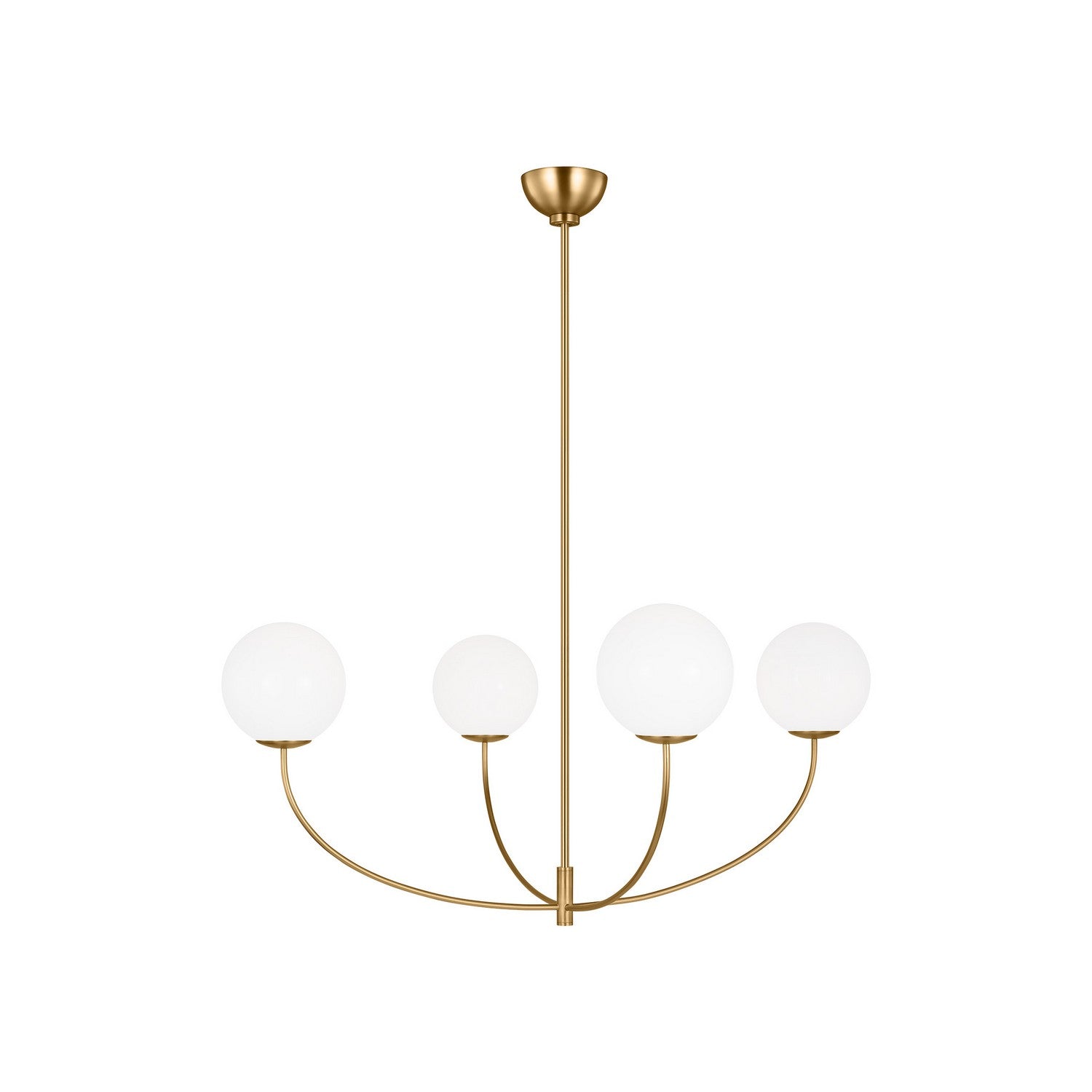 Visual Comfort Studio Canada - AEC1124BBS - Four Light Chandelier - Galassia - Burnished Brass