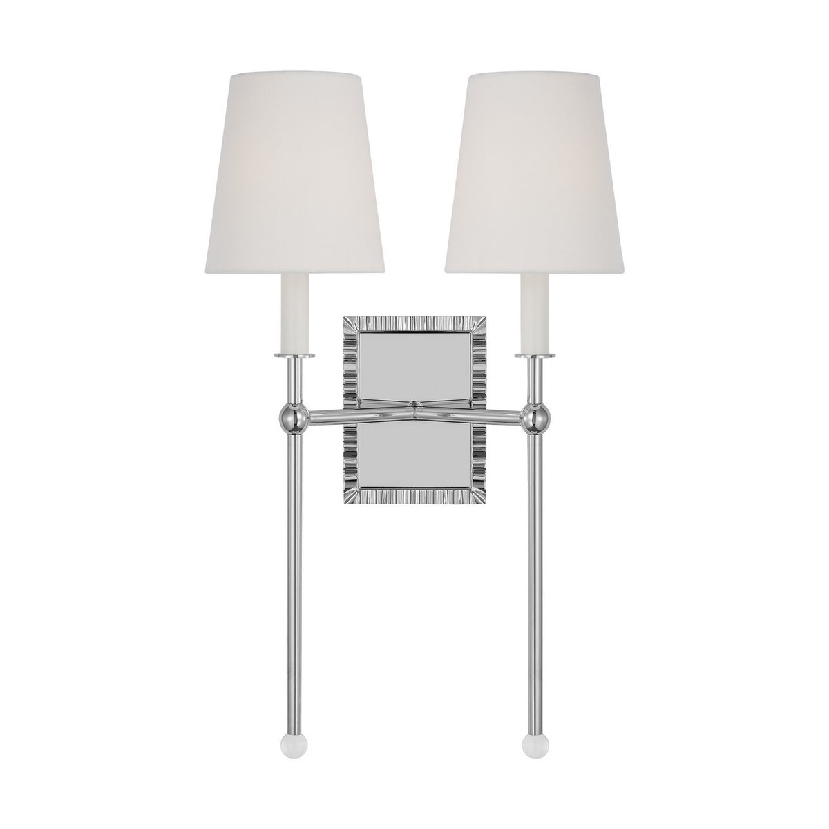 Visual Comfort Studio Canada - AW1202PN - Two Light Wall Sconce - Baxley - Polished Nickel