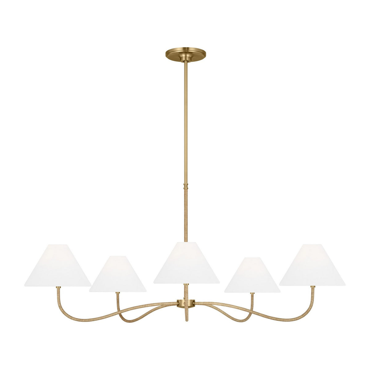 Visual Comfort Studio Canada - CC1695BBS - Five Light Chandelier - Laguna - Burnished Brass