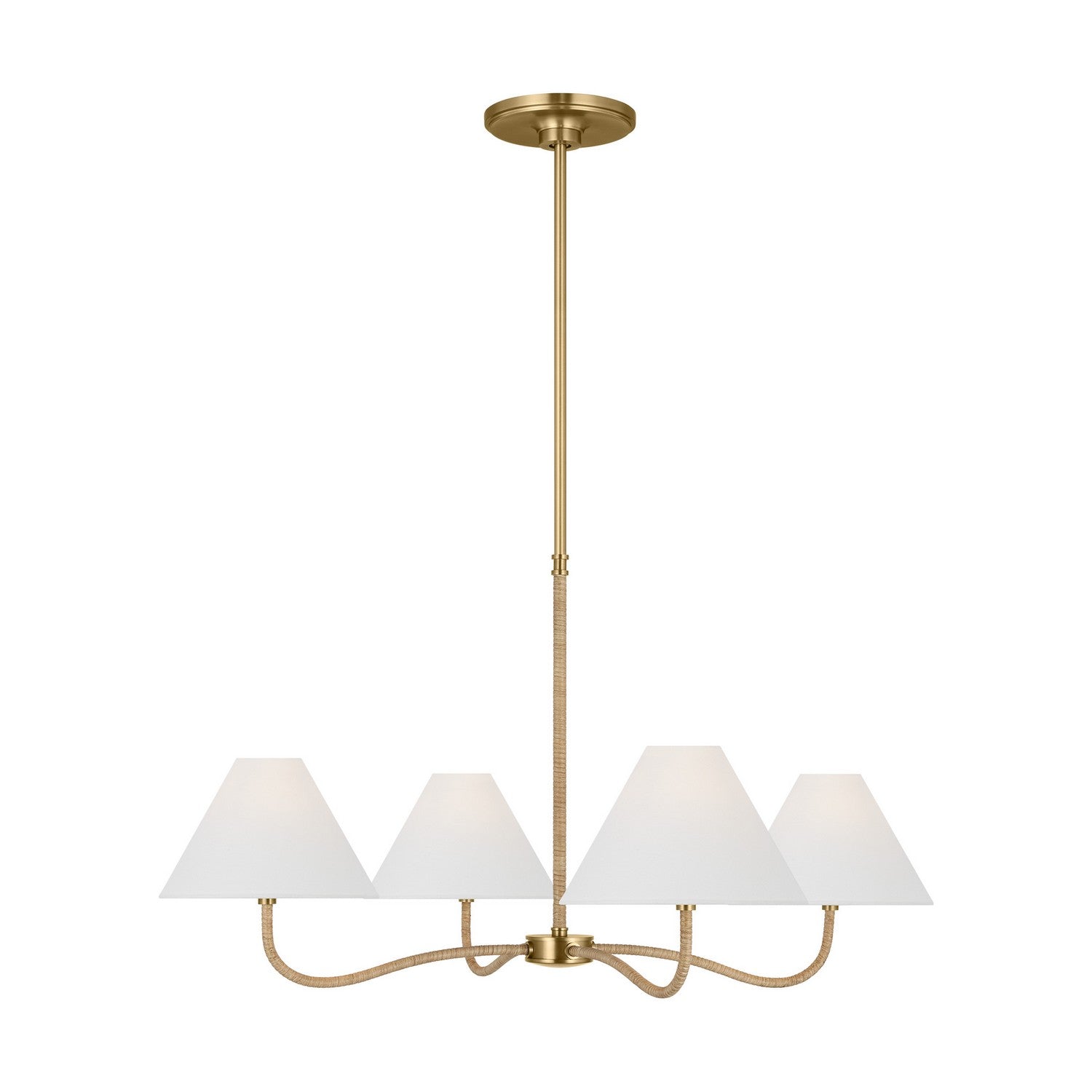 Visual Comfort Studio Canada - CC1695BBS - Five Light Chandelier - Laguna - Burnished Brass