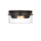 Visual Comfort Studio Canada - CF1002AI - Two Light Flush Mount - Garrett - Aged Iron