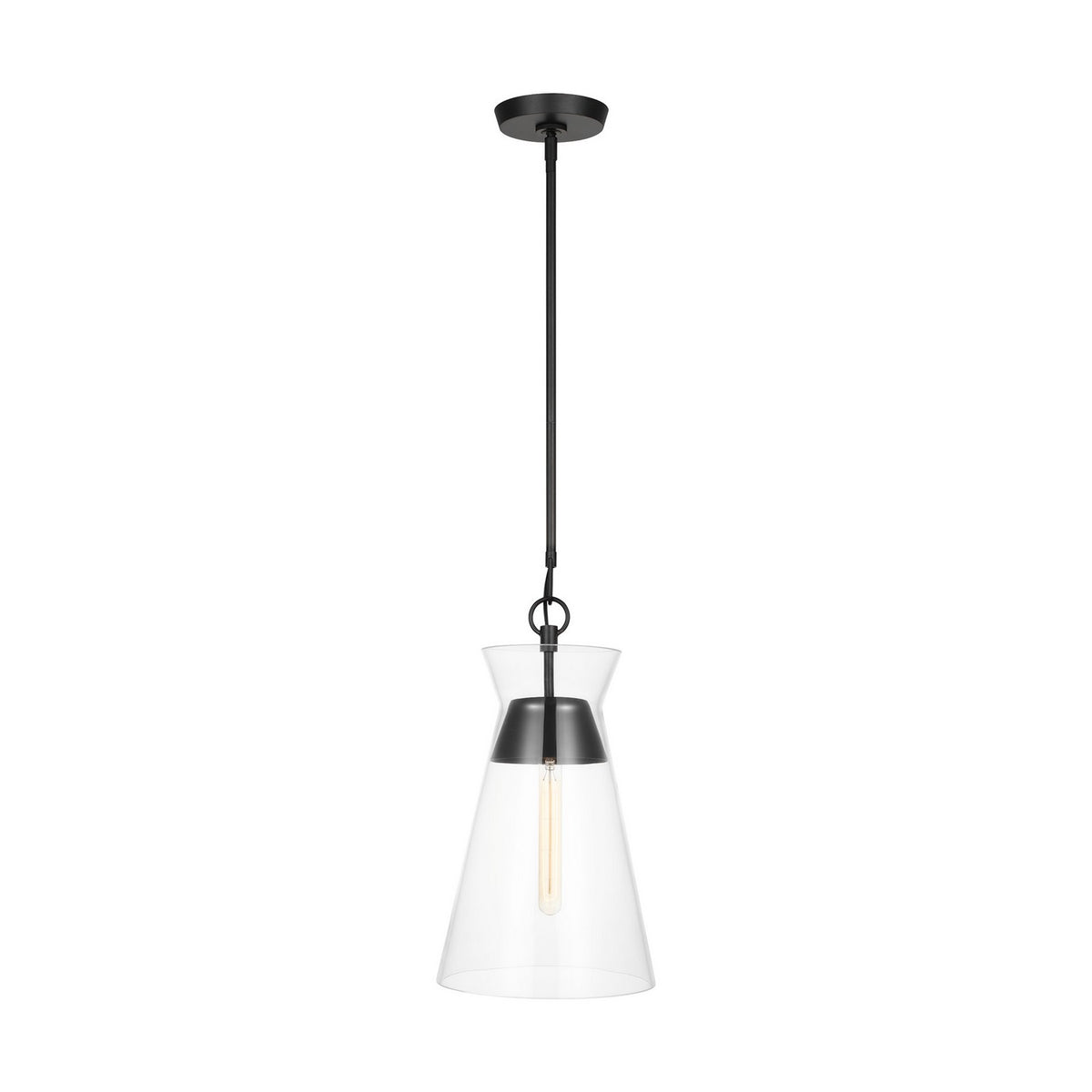 Visual Comfort Studio Canada - CP1021AI - One Light Pendant - Atlantic - Aged Iron