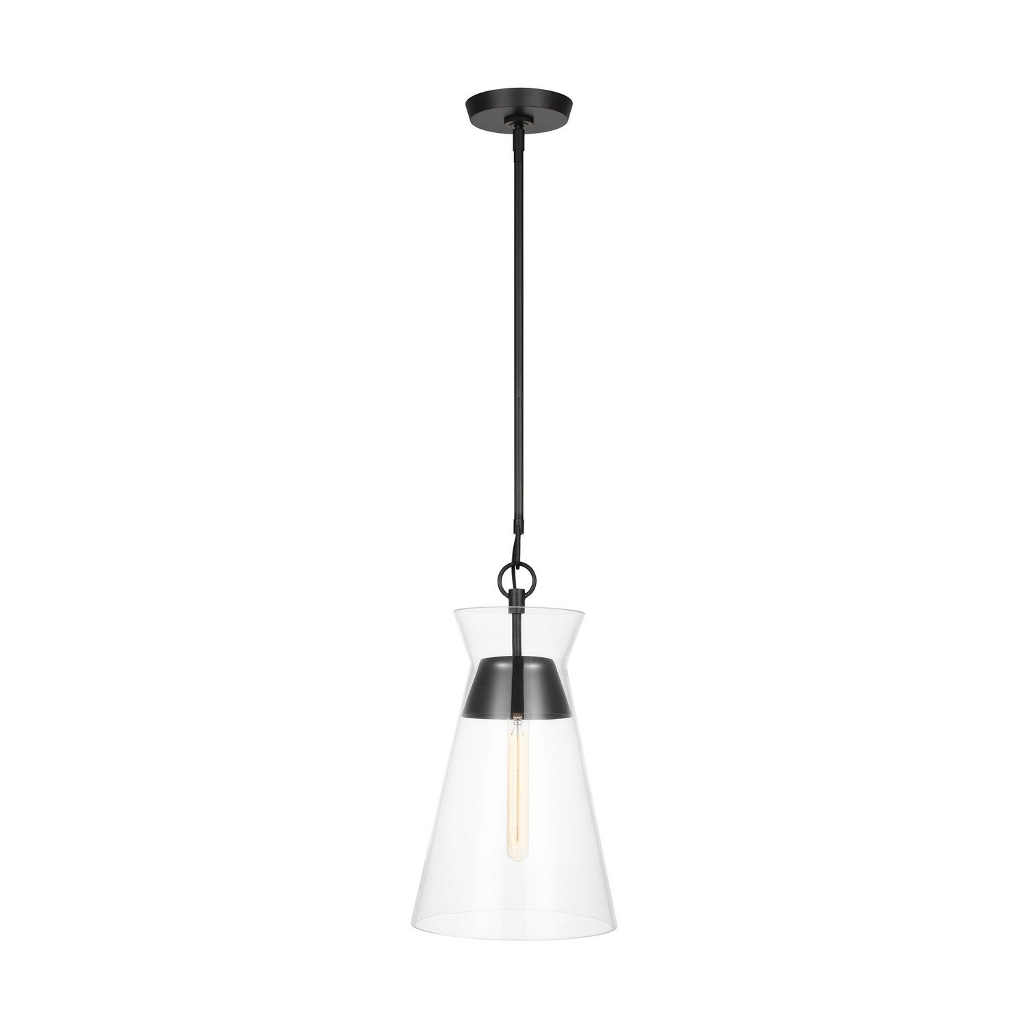 Visual Comfort Studio Canada - CP1021AI - One Light Pendant - Atlantic - Aged Iron