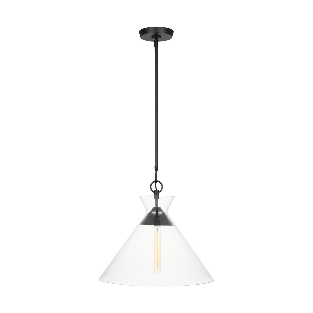 Visual Comfort Studio Canada - CP1031AI - One Light Pendant - Atlantic - Aged Iron