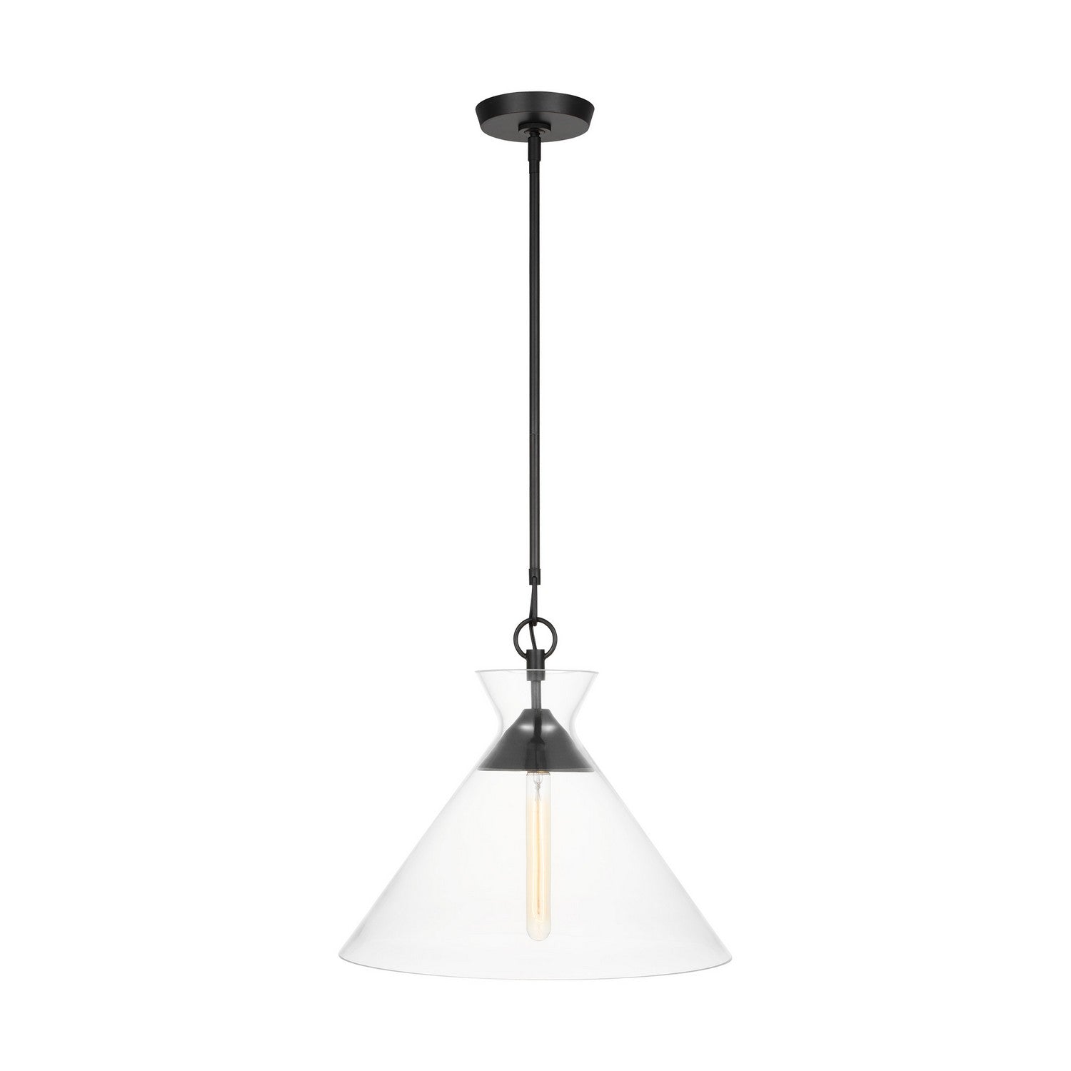 Visual Comfort Studio Canada - CP1031AI - One Light Pendant - Atlantic - Aged Iron