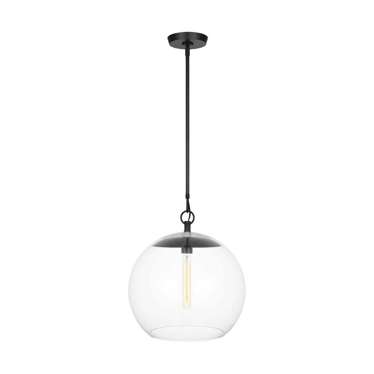 Visual Comfort Studio Canada - CP1041AI - One Light Pendant - Atlantic - Aged Iron