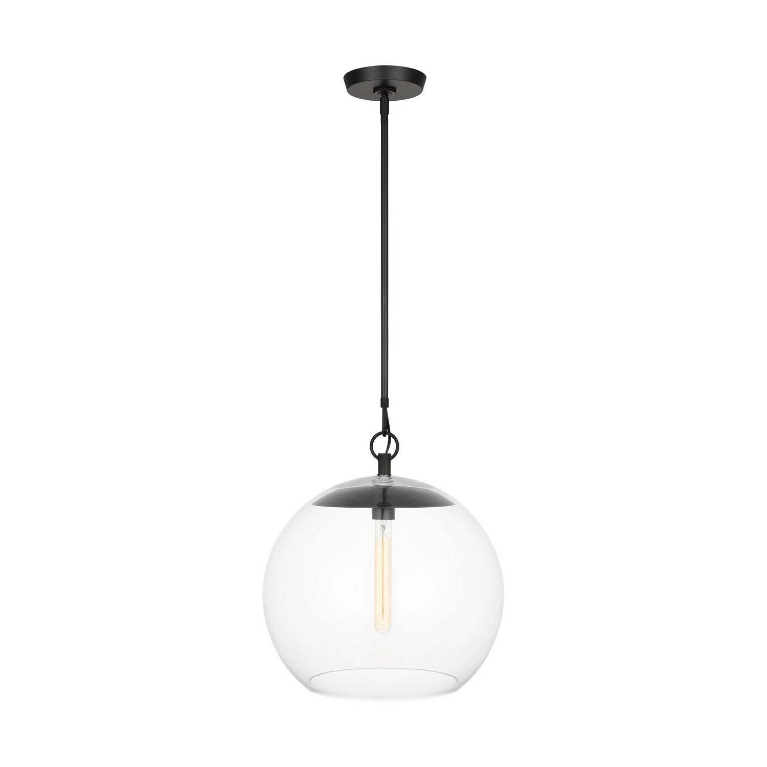 Visual Comfort Studio Canada - CP1041AI - One Light Pendant - Atlantic - Aged Iron