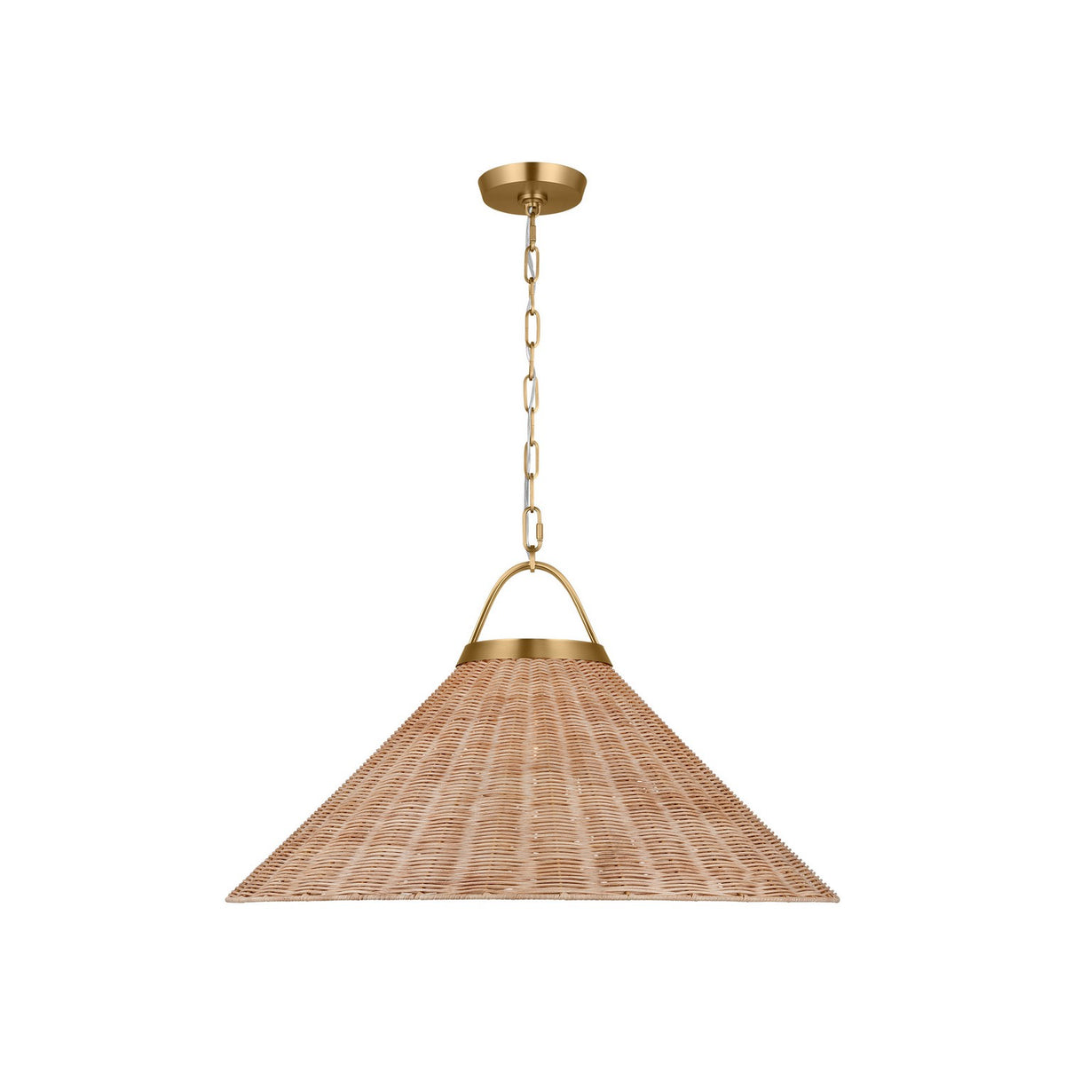 Visual Comfort Studio Canada - CP1431BBS - One Light Pendant - Whitby - Burnished Brass