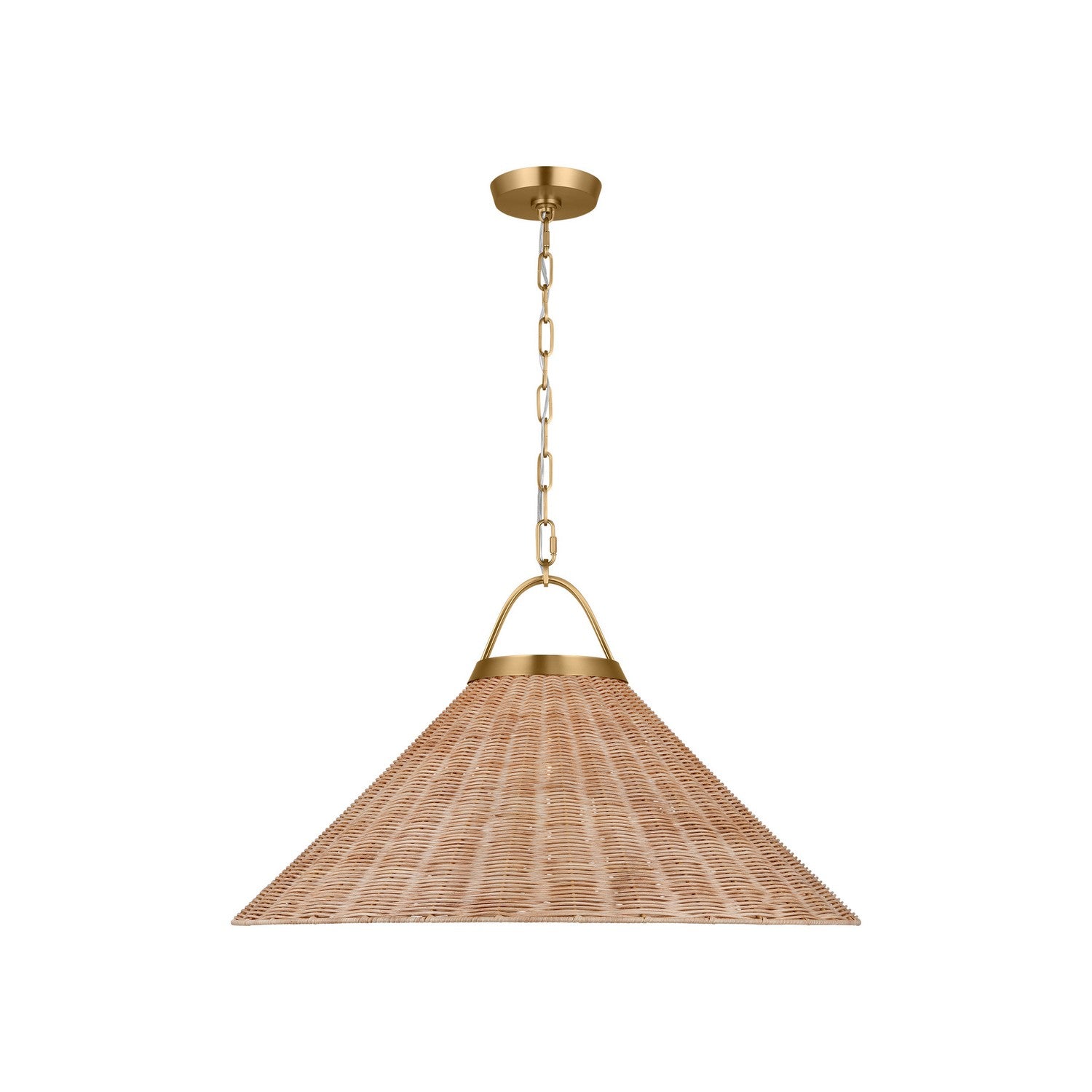 Visual Comfort Studio Canada - CP1421BBS - One Light Pendant - Whitby - Burnished Brass