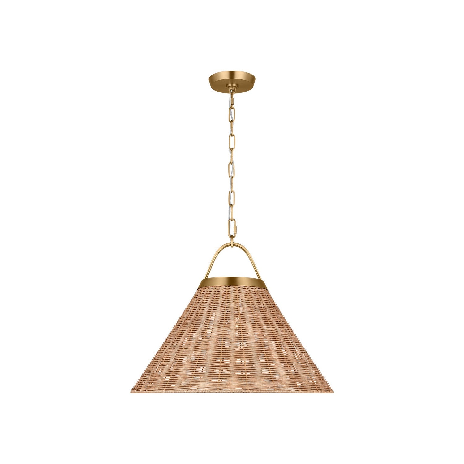 Visual Comfort Studio Canada - CP1441BBS - One Light Pendant - Whitby - Burnished Brass