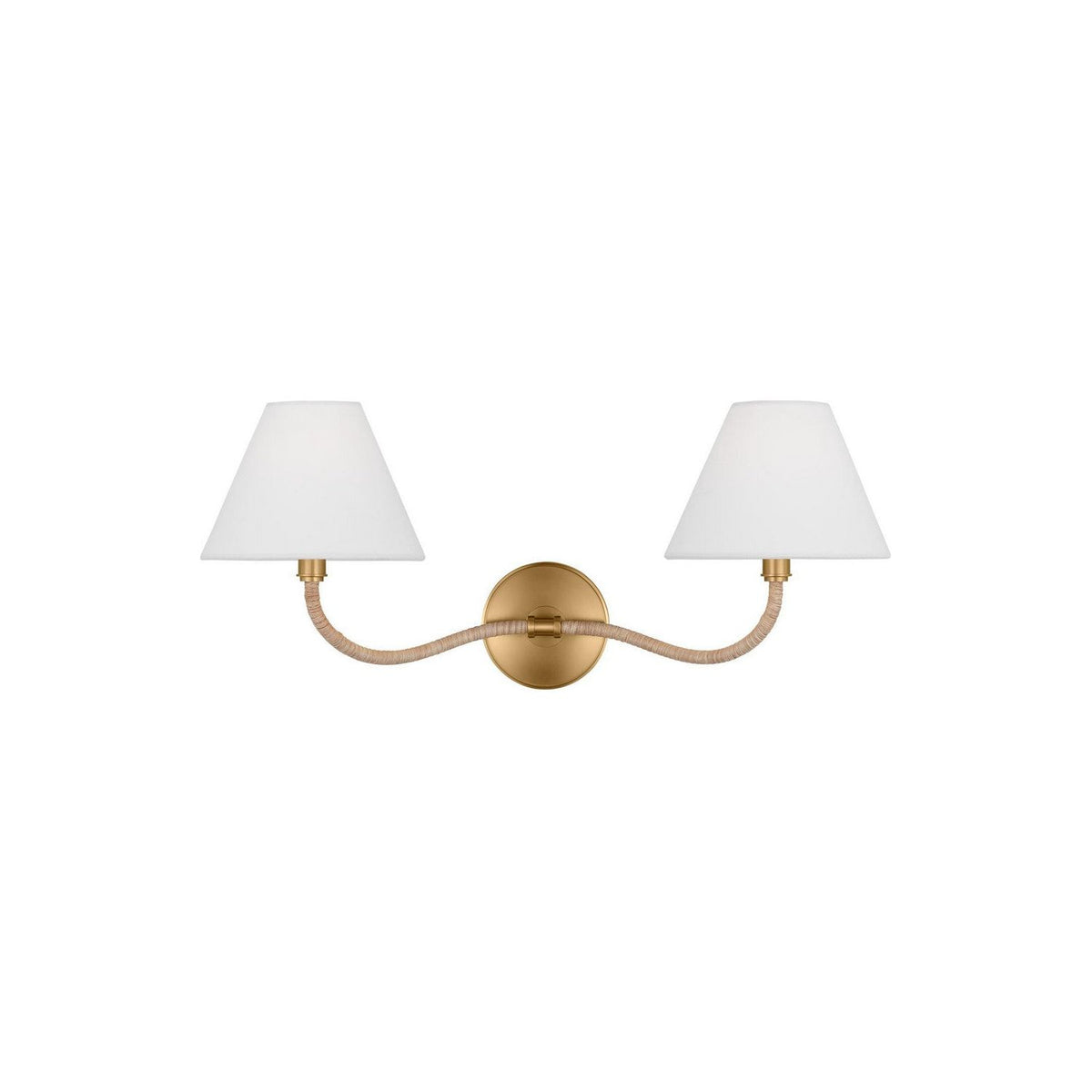 Visual Comfort Studio Canada - CW1302BBS - Two Light Wall Sconce - Laguna - Burnished Brass