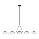 Visual Comfort Studio Canada - KC1125MBK - Five Light Linear Chandelier - Nido - Midnight Black