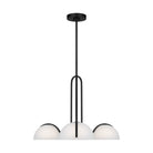 Visual Comfort Studio Canada - KC1133MBK - Three Light Chandelier - Nido - Midnight Black