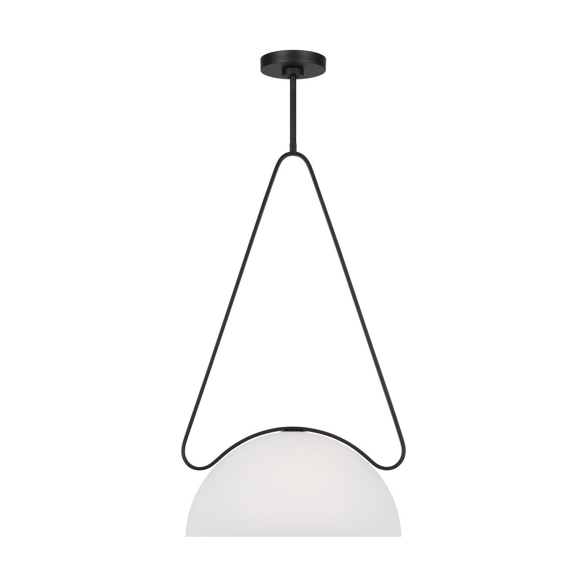 Visual Comfort Studio Canada - KP1161MBK - One Light Pendant - Nido - Midnight Black