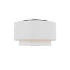 Visual Comfort Studio Canada - KSF1043MBK - Three Light Flush Mount - Sawyer - Midnight Black