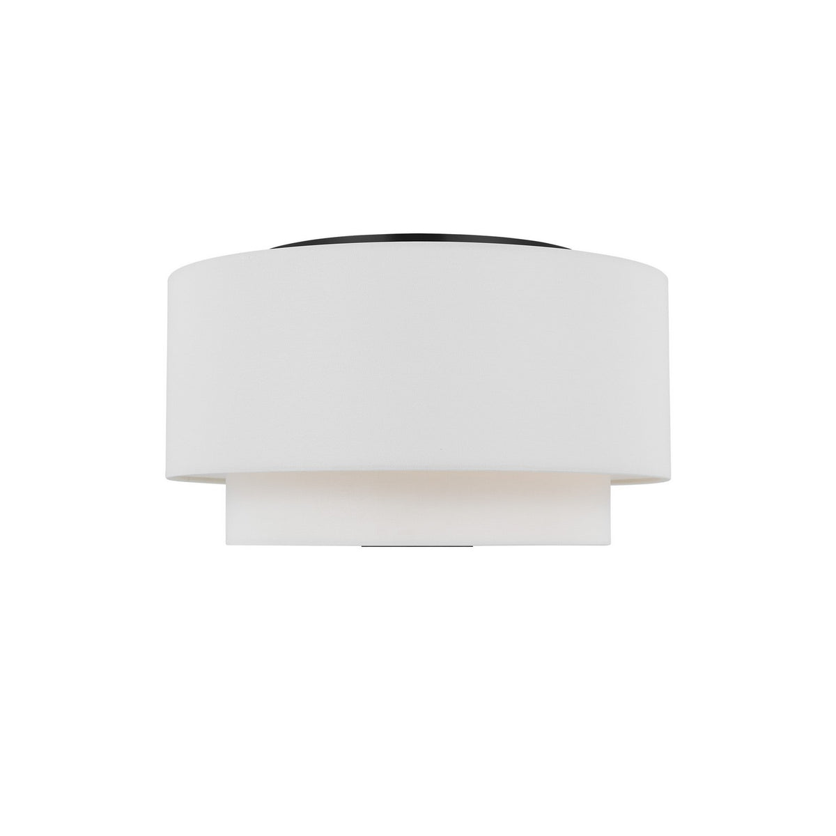Visual Comfort Studio Canada - KSF1043MBK - Three Light Flush Mount - Sawyer - Midnight Black