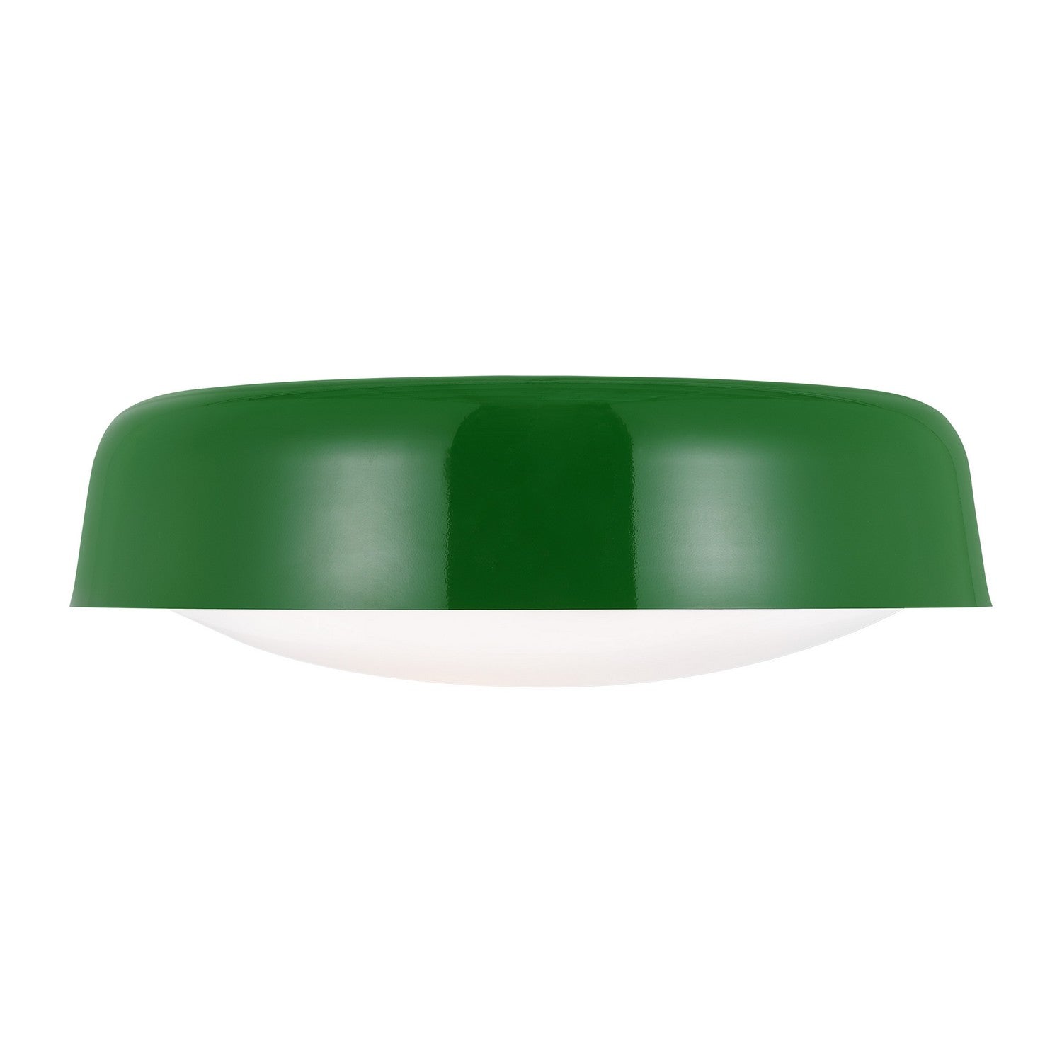 Visual Comfort Studio Canada - KSF1102GRN - Two Light Flush Mount - Draper - Green