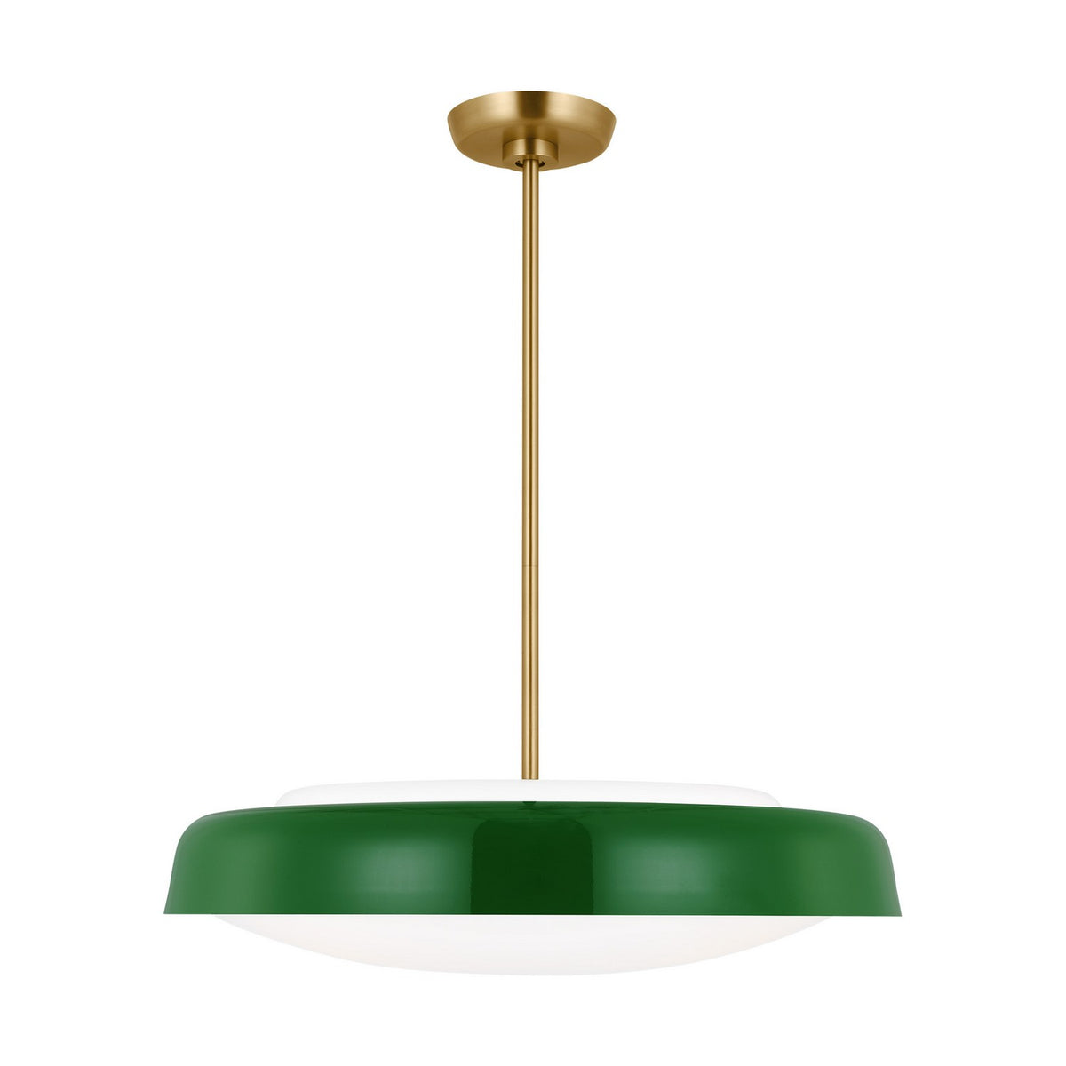 Visual Comfort Studio Canada - KSP1133GRN - Three Light Pendant - Draper - Green