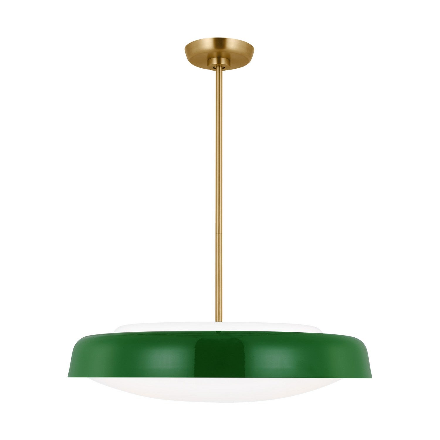 Visual Comfort Studio Canada - KSP1133BBS - Three Light Pendant - Draper - Burnished Brass