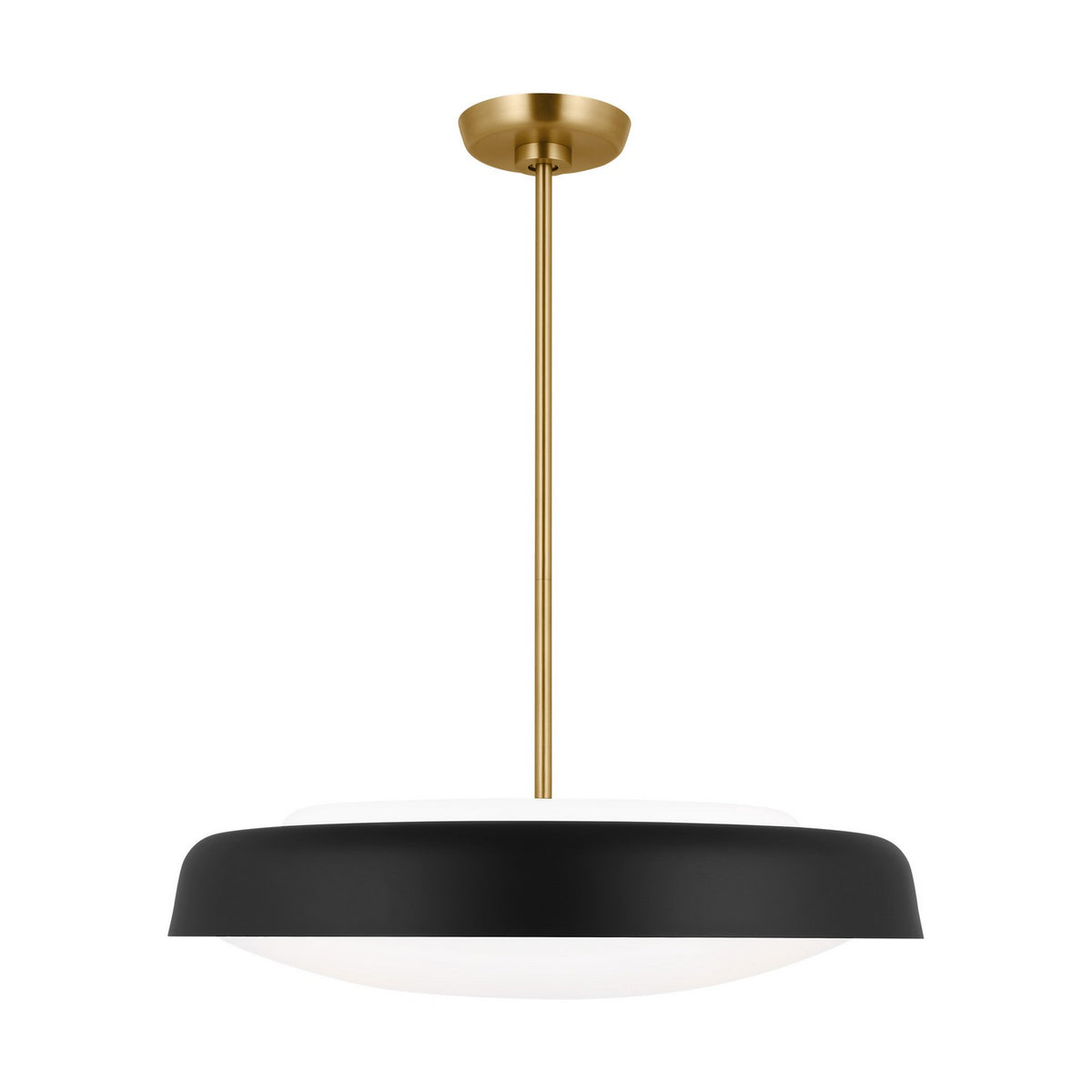 Visual Comfort Studio Canada - KSP1133MBK - Three Light Pendant - Draper - Midnight Black