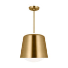 Visual Comfort Studio Canada - KSP1141BBS - One Light Pendant - Draper - Burnished Brass