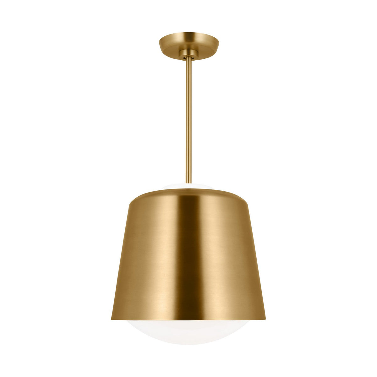 Visual Comfort Studio Canada - KSP1141BBS - One Light Pendant - Draper - Burnished Brass