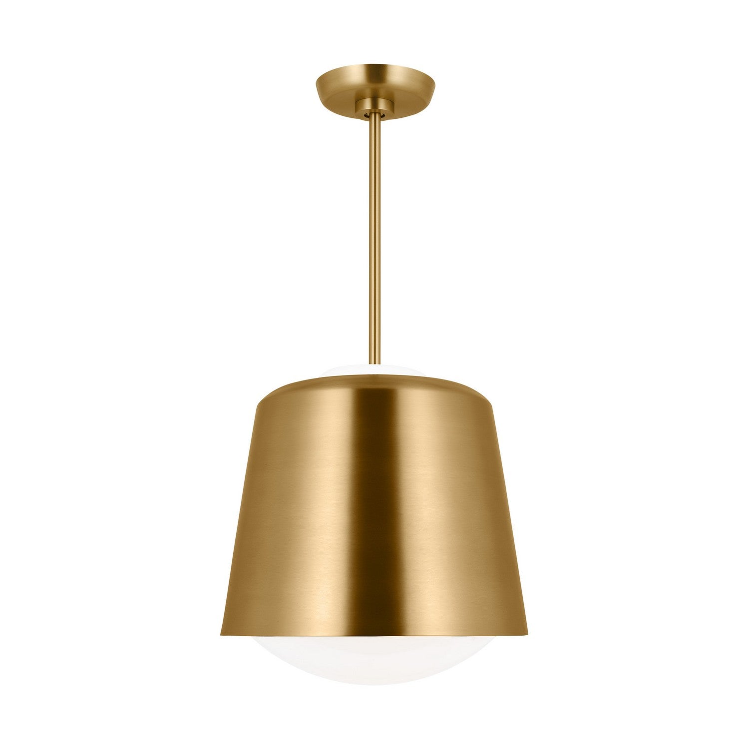 Visual Comfort Studio Canada - KSP1141BBS - One Light Pendant - Draper - Burnished Brass