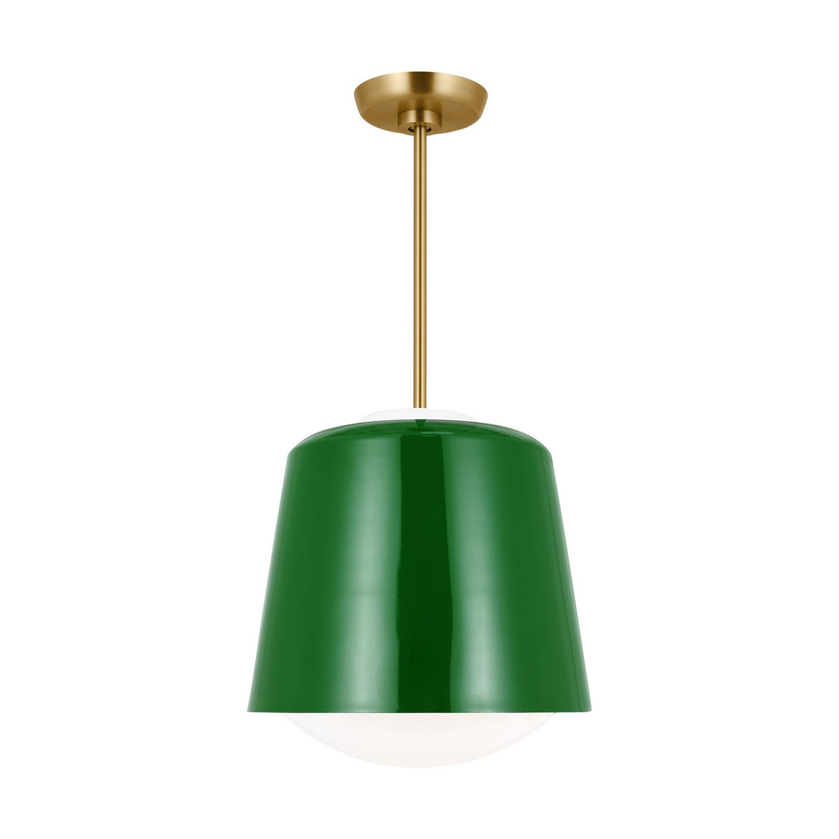 Visual Comfort Studio Canada - KSP1141GRN - One Light Pendant - Draper - Green