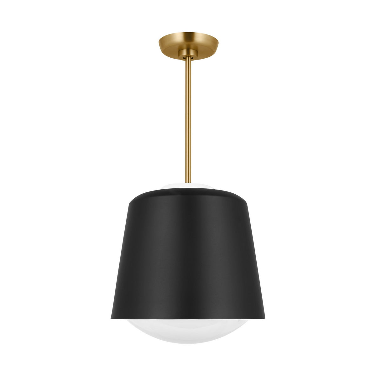 Visual Comfort Studio Canada - KSP1141MBK - One Light Pendant - Draper - Midnight Black