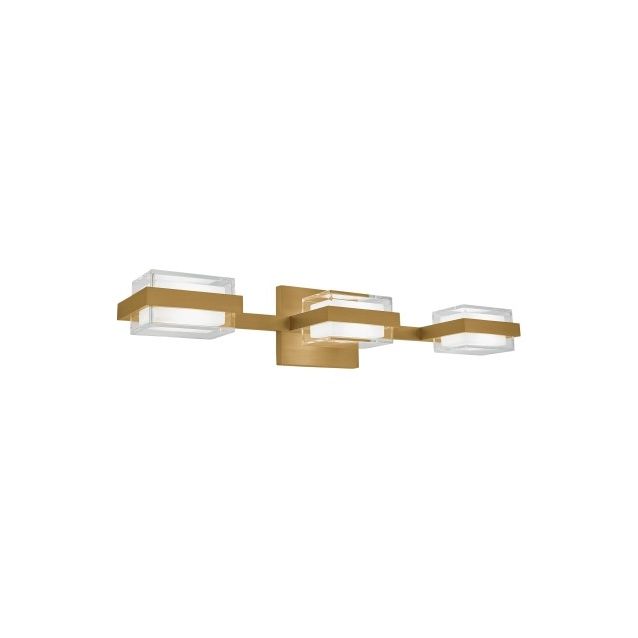 Visual Comfort Modern - 700BCKMD3HNB-LED930 - LED Bath Vanity - Kamden - Natural Brass