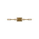 Visual Comfort Modern - 700BCKMD4NB-LED930 - LED Bath Vanity - Kamden - Natural Brass
