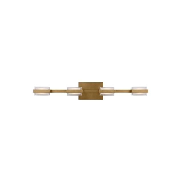 Visual Comfort Modern - 700BCKMD4NB-LED930 - LED Bath Vanity - Kamden - Natural Brass