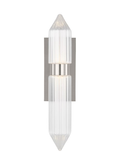 Visual Comfort Modern - 700WSLGSN18N-LED927 - LED Wall Sconce - Langston - Polished Nickel
