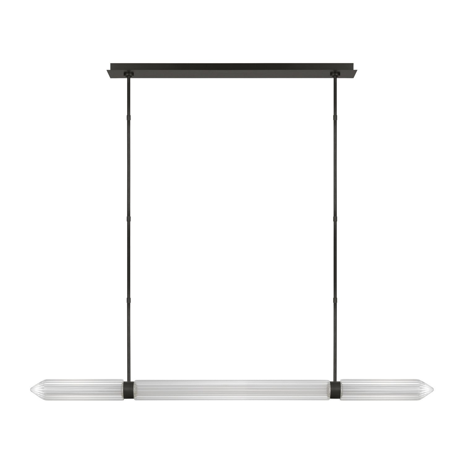 Visual Comfort Modern - AKLS28627BR - LED Linear Chandelier - Langston - Plated Brass