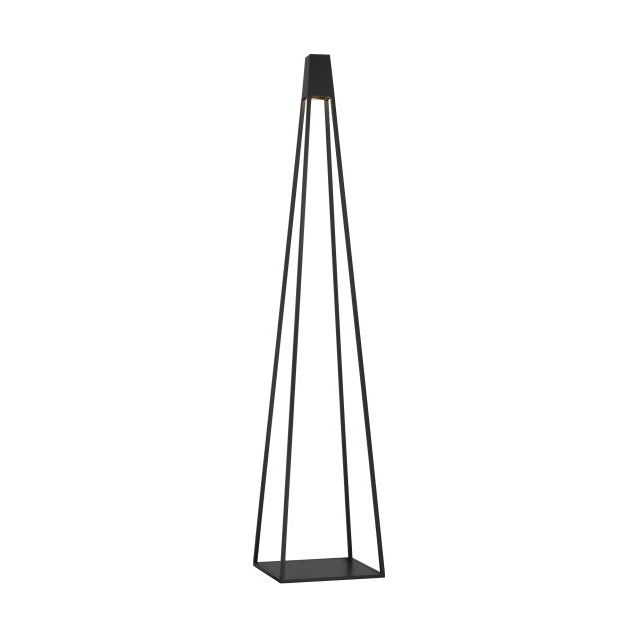 Visual Comfort Modern - SLOFL10927BK - LED Outdoor Floor Lamp - Apex - Black