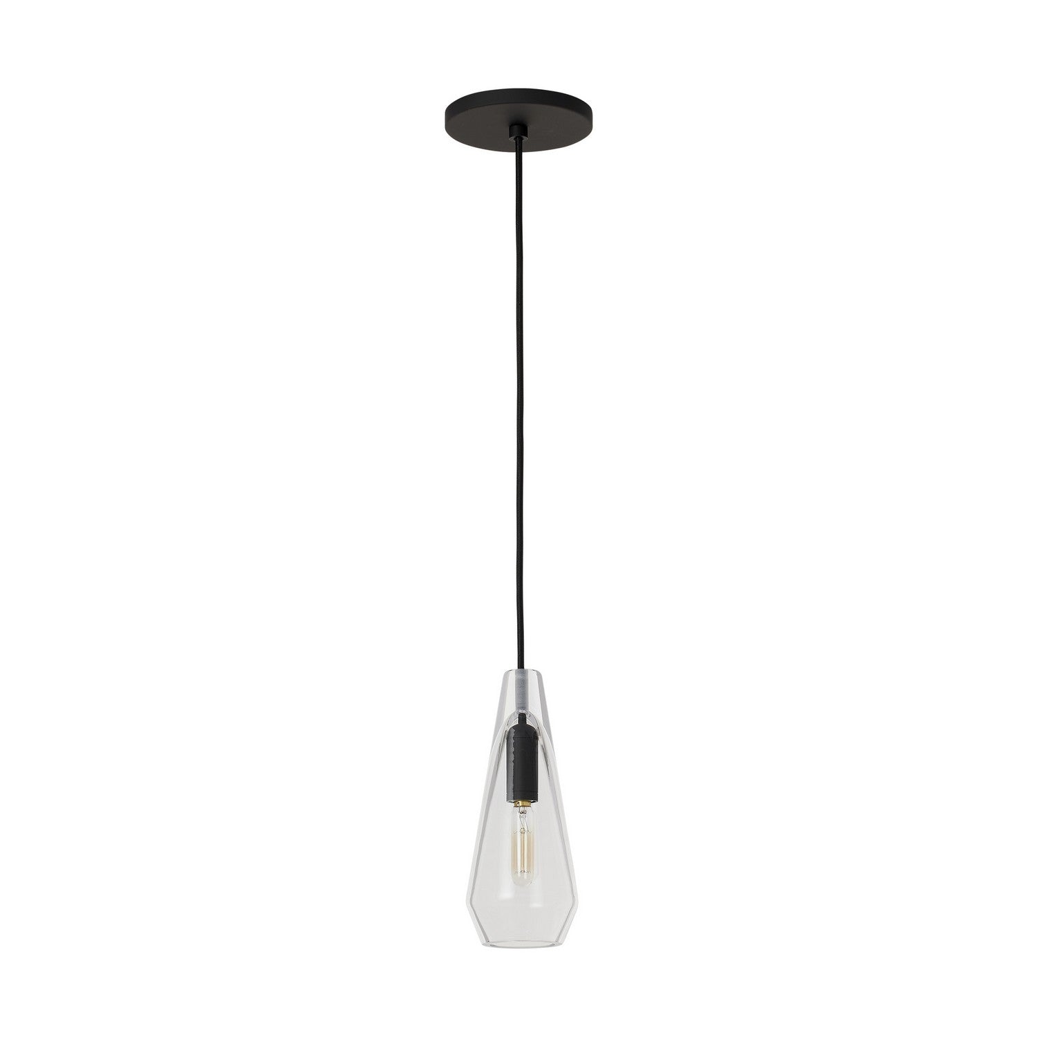Visual Comfort Modern - SLPD280CB-L - LED Pendant - Lustra - Nightshade Black