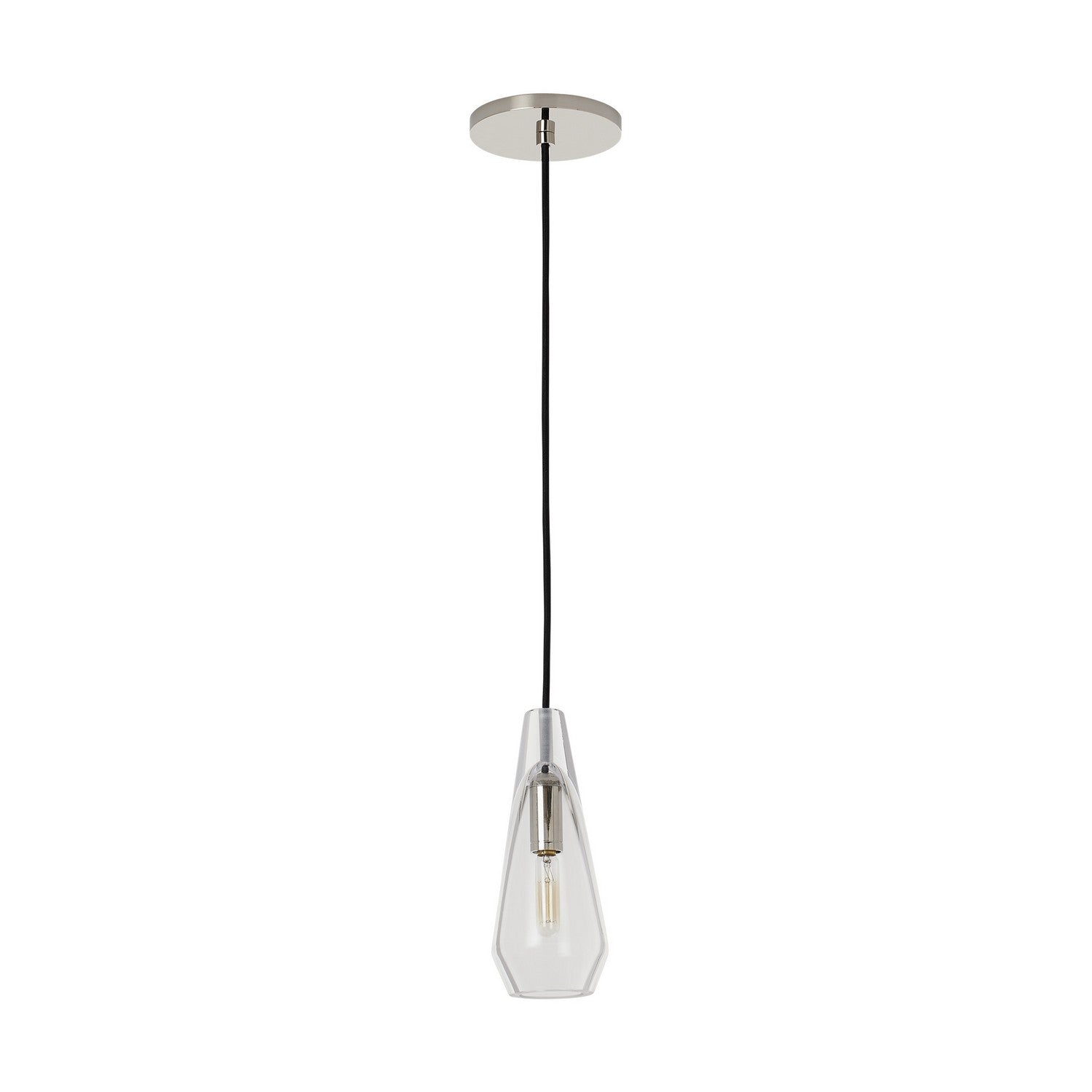 Visual Comfort Modern - SLPD280CB - One Light Pendant - Lustra - Nightshade Black