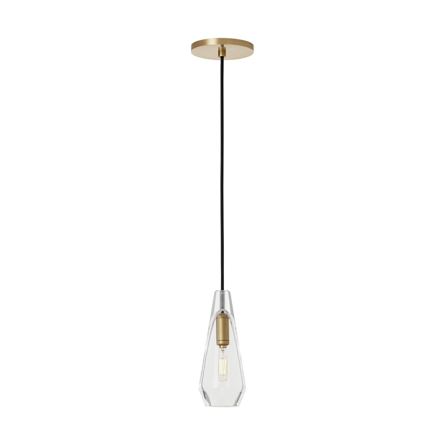 Visual Comfort Modern - SLPD280CB-L - LED Pendant - Lustra - Nightshade Black