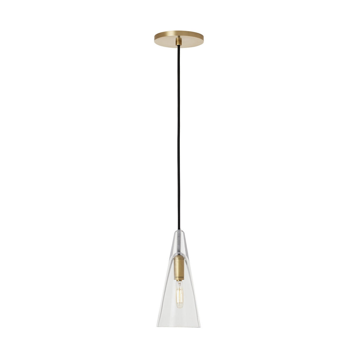 Visual Comfort Modern - SLPD281CNB - One Light Pendant - Selina - Natural Brass