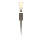 Hubbardton Forge - 204526-SKT-07-GG0068 - One Light Wall Sconce - Sweeping Taper - Dark Smoke
