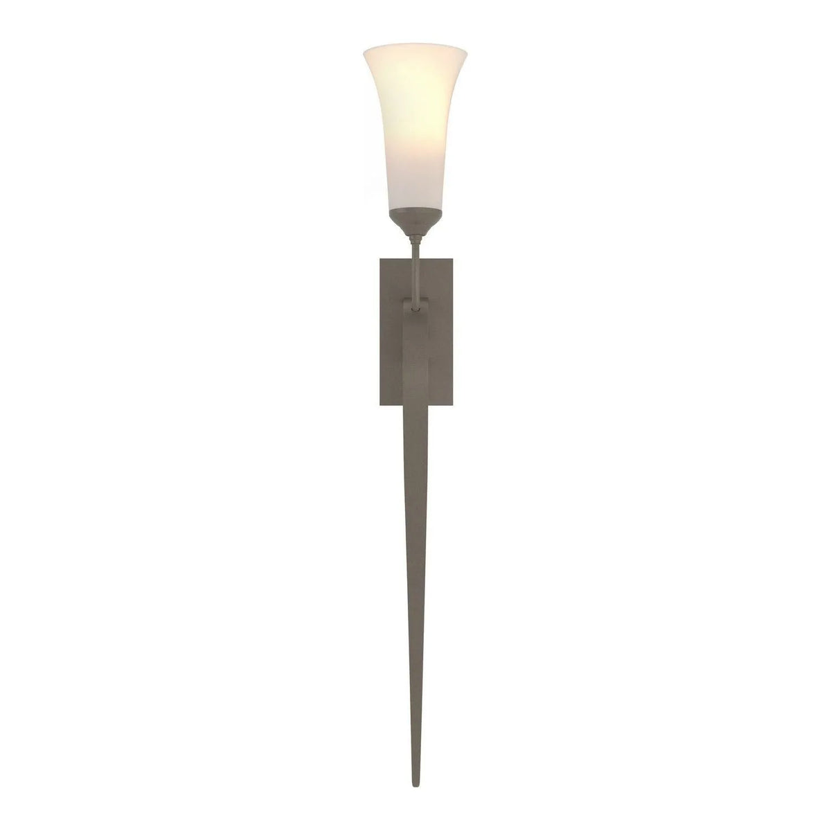 Hubbardton Forge - 204526-SKT-07-GG0068 - One Light Wall Sconce - Sweeping Taper - Dark Smoke