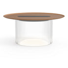 Pablo Designs - CARO LRG CLR 16 TER - Table LED - Carrousel - Transparent/Terre cuite