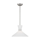 Visual Comfort Studio Canada - DJP1091BS - One Light Pendant - Belcarra - Brushed Steel