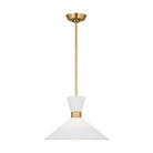 Visual Comfort Studio Canada - DJP1091SB - One Light Pendant - Belcarra - Satin Brass