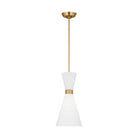 Visual Comfort Studio Canada - DJP1101SB - One Light Pendant - Belcarra - Satin Brass