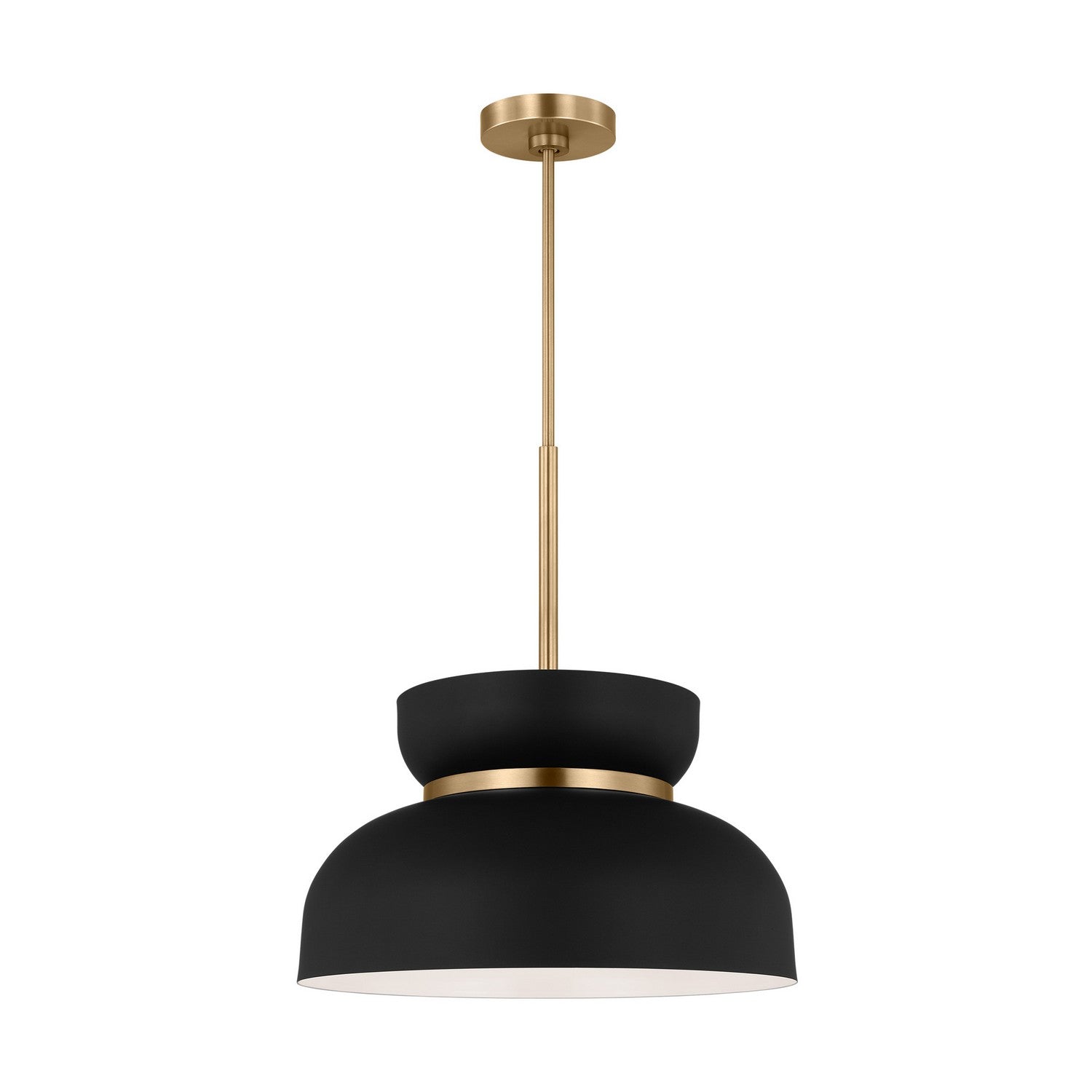 Visual Comfort Studio Canada - DJP1111SBMBK - One Light Pendant - Pemberton - Midnight Black