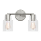 Visual Comfort Studio Canada - DJV1002BS - Two Light Bath - Sayward - Brushed Steel